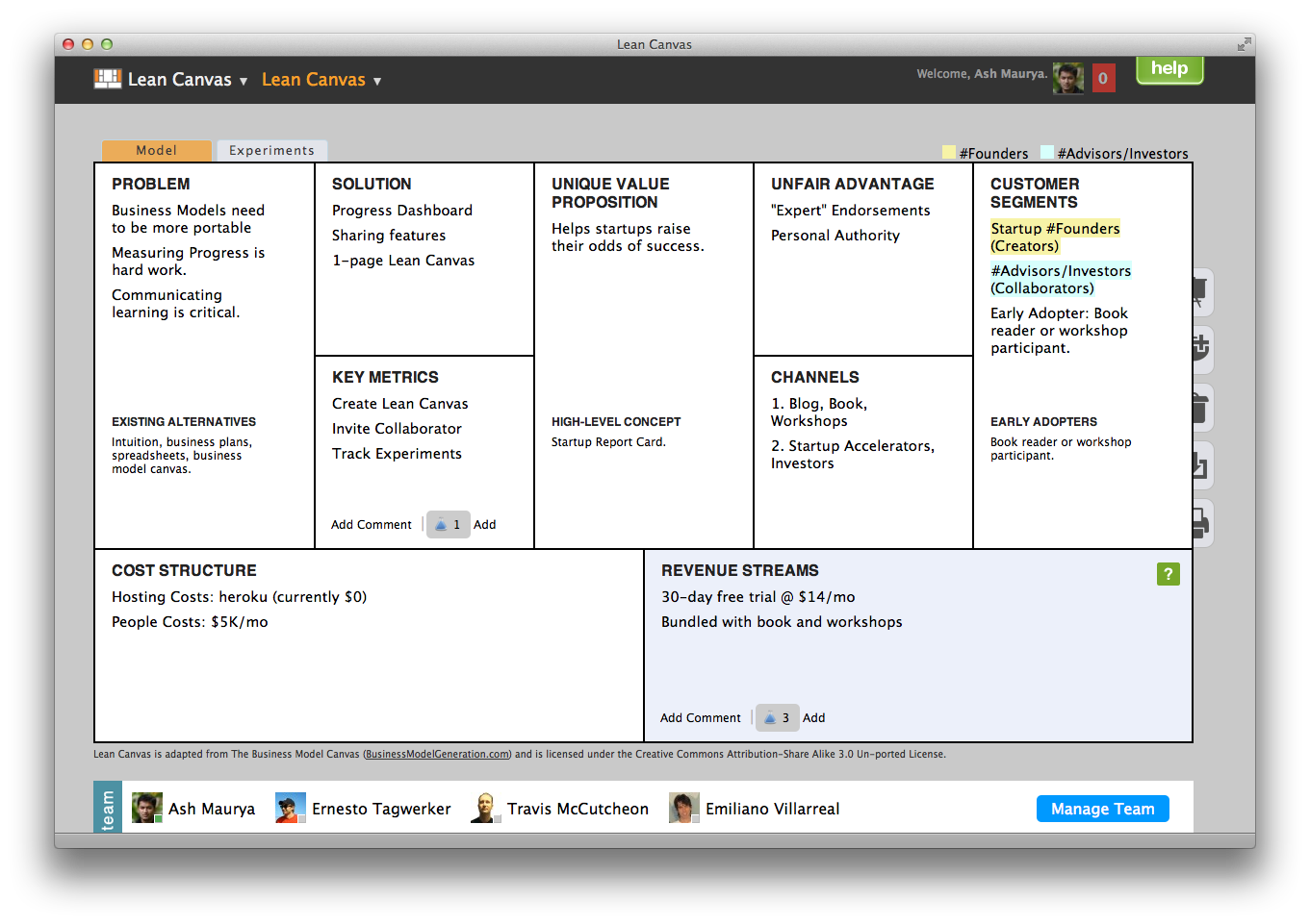 10 Business Model Canvas Tools – Review | Edoceo's Blog